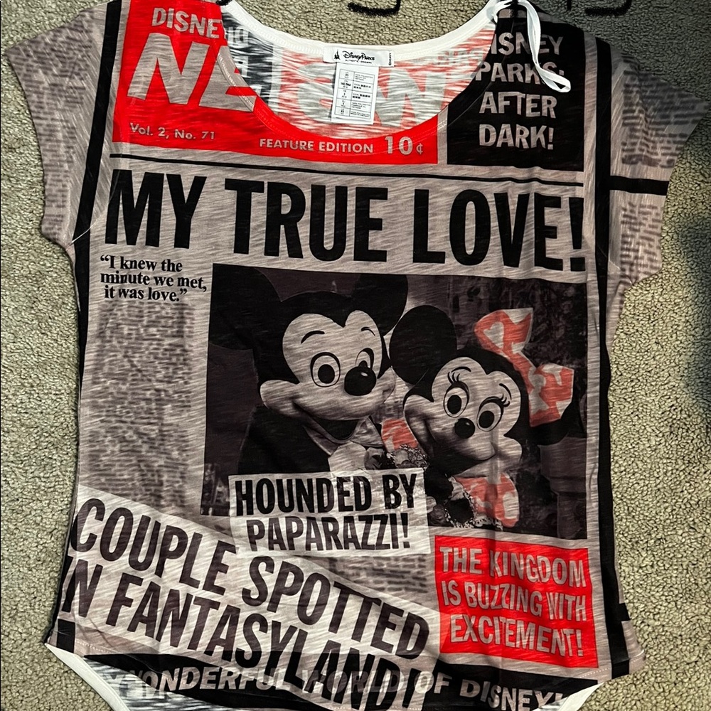 Mickey and Minnie shirt